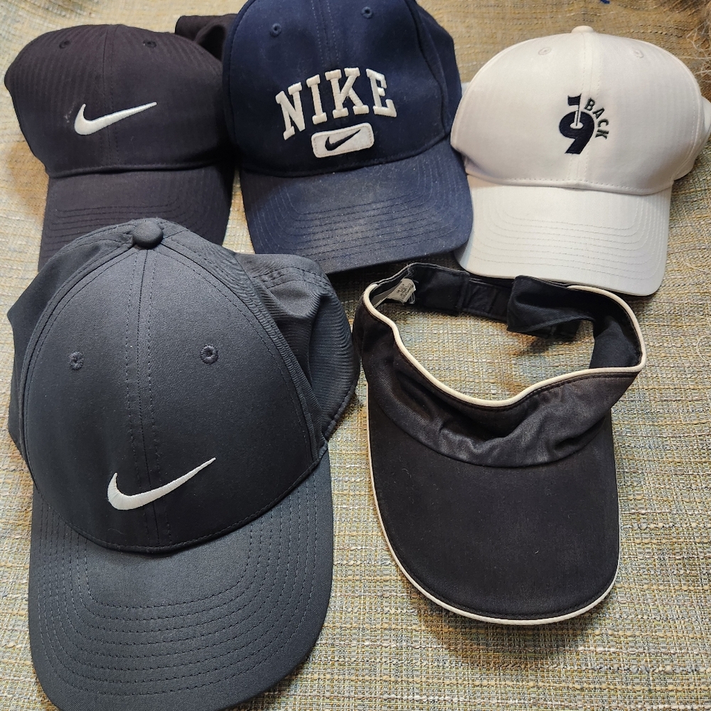 Nike 5 Lot Baseball Hats